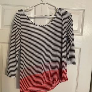 American eagle striped top S
